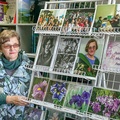 Людмила Николаевна Миронова на выставке